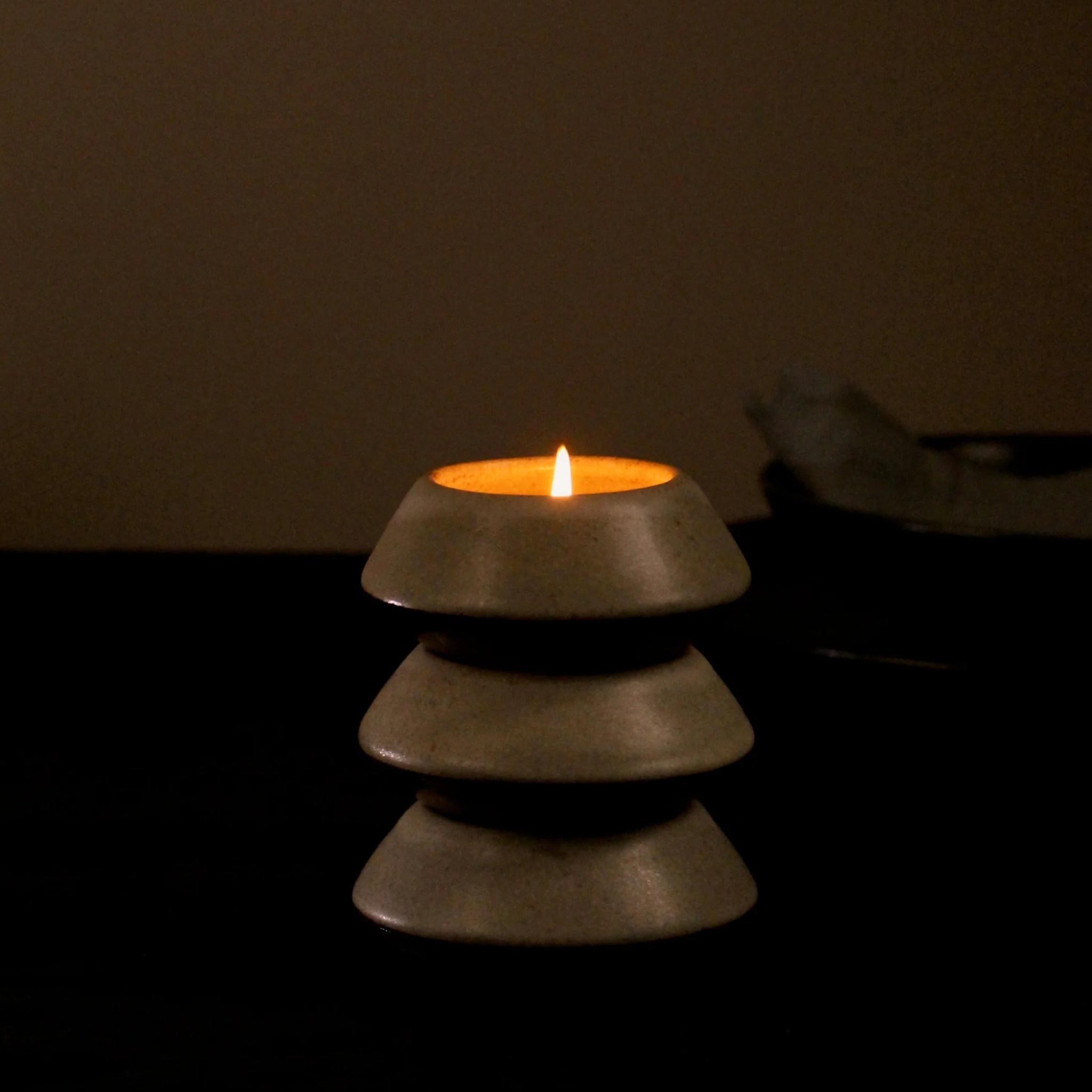 Tula - Stackable Tealight Holder & Candle - Set of 3