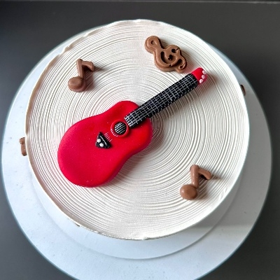 Vanilla Blueberry Cream Cheesecake