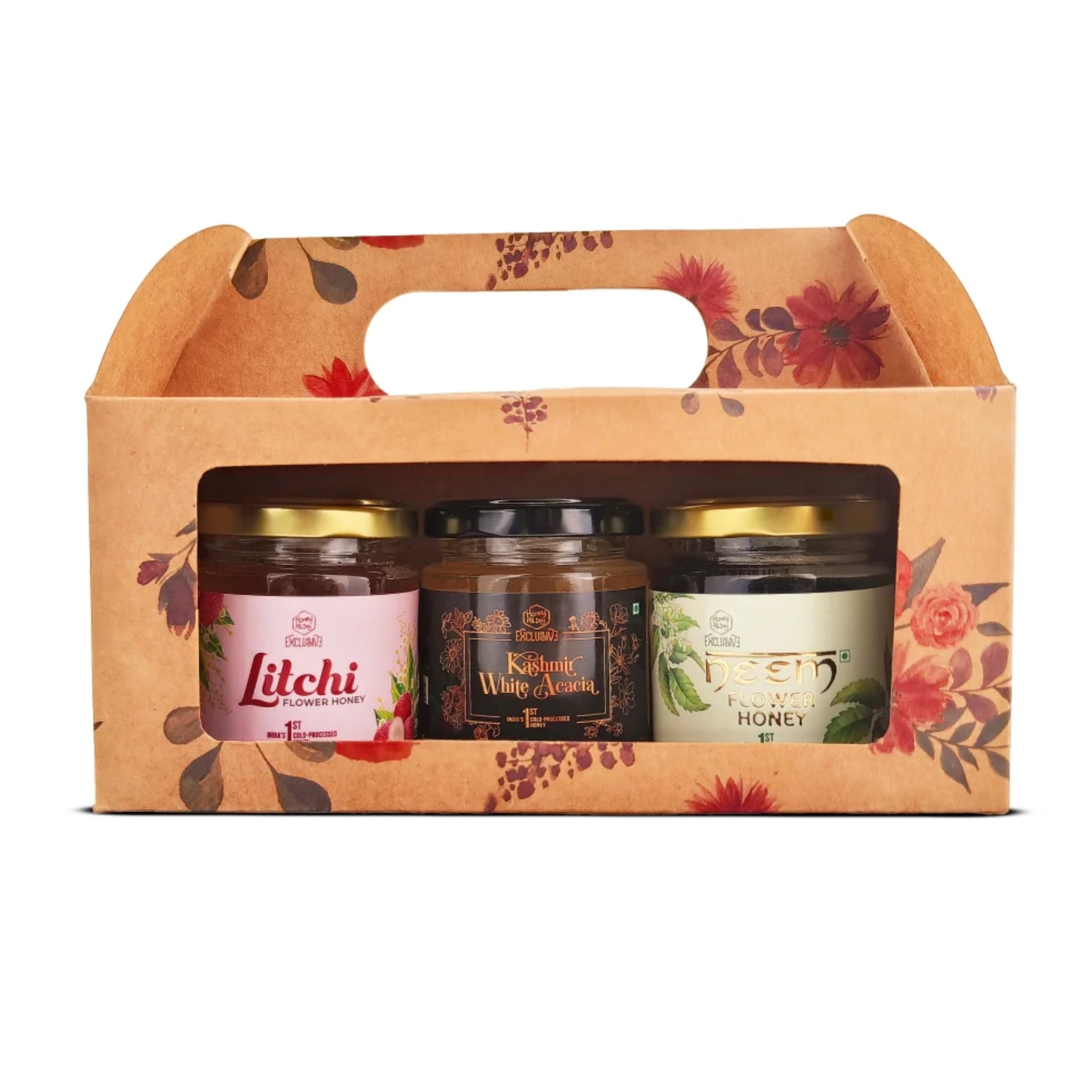 Exclusive Gift Combo Litchi + Neem Honey + Kashmir White